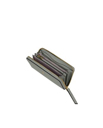 NOVČANIK CHROMATE SLG-319 - L ZIP AROUND L SAGE GREEN Samsonite