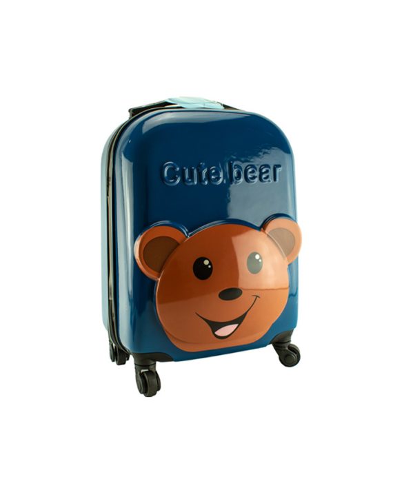 KOFER BEAR SMALL BLUE TROLLEY Bigz Office