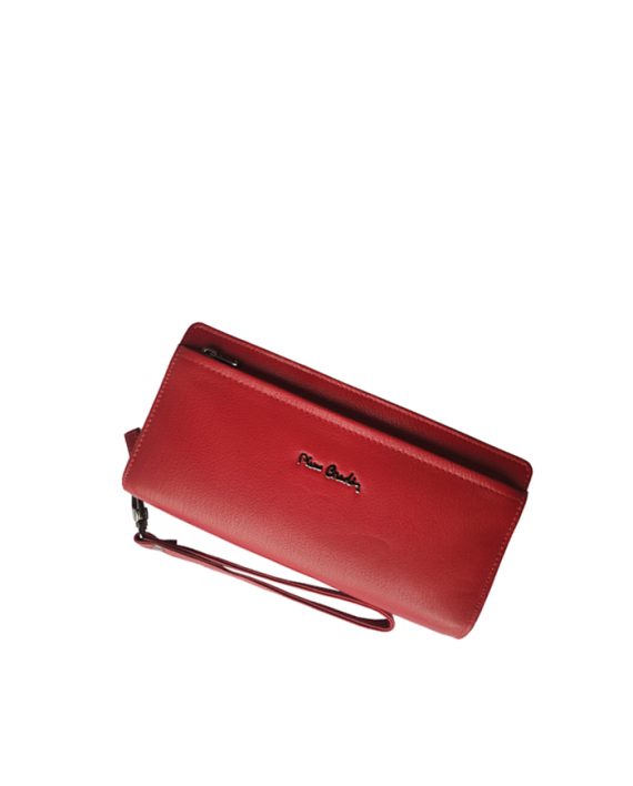 NOVČANIK ŽENSKI ZIPP DARK RED Pierre Cardin
