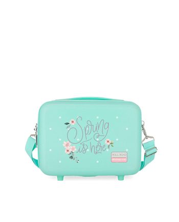 NESESER BEAUTY CASE SPRING IS HERE TURQUOISE Roll Road