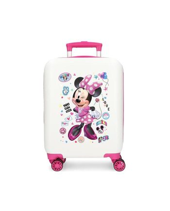 KOFER MINNIE MOUSE ENJOY THE DAY WHITE TROLLEY Disney
