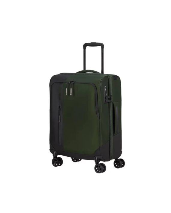 KOFER BIZ2GO TRVL-SPINNER 55/20 DF EXP EARTH GREEN TROLLEY Samsonite