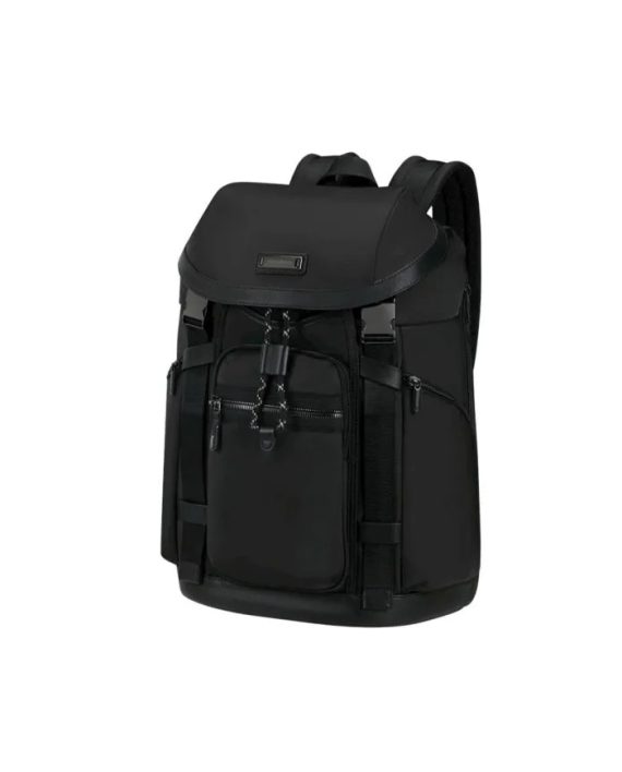 LAPTOP RANAC RELYON-BACKPACK M 15.6"+FLAP BLACK Samsonite