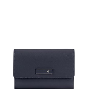 NOVČANIK ZALIA 3.0 SLG-303 - L W 12CC+ZIP EXT M DARK NAVY Samsonite