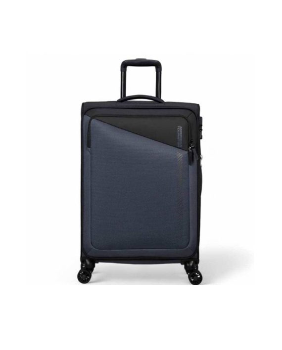 KOFER DARING DASH-SPINNER L EXP TSA BLACK/GRAY TROLLEY American Tourister