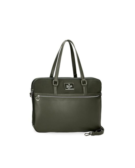 LAPTOP TORBA CHRISTINE 15.6" DARK GREEN Pepe Jeans