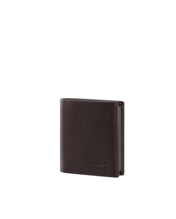 NOVČANIK ATTACK 2 SLG-124 - WAL S 3/2CC+COIN+C BROWN Samsonite