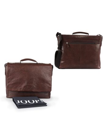 LAPTOP TORBA BRENTA KREON 16" DARK BROWN Joop!