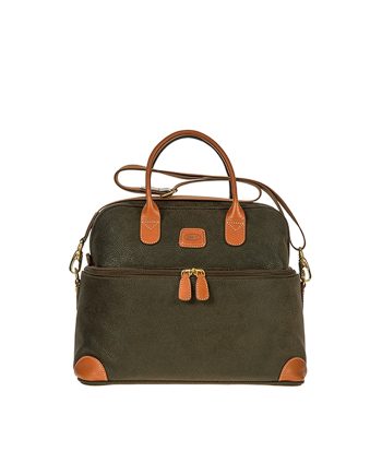 TORBA LIFE LEATHER OLIVE GREEN Bric's