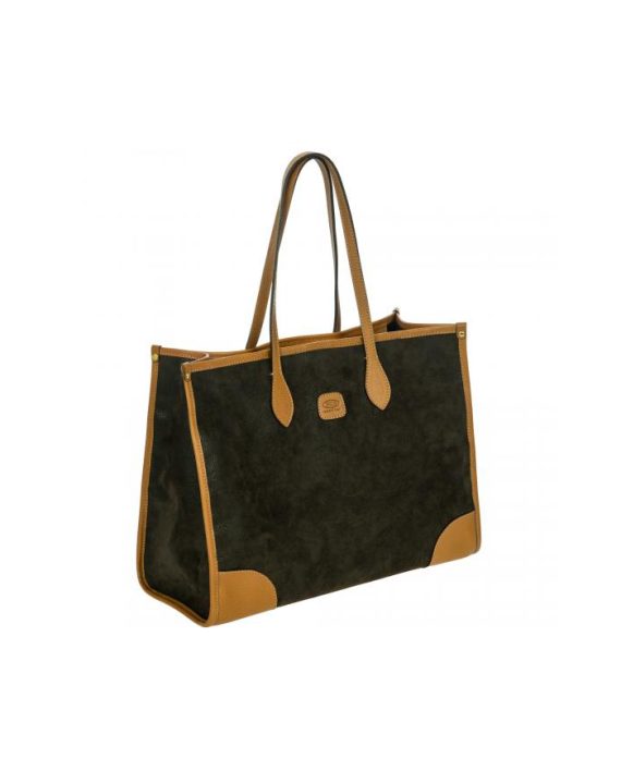 TORBA LIFE SHOPPING BAG OLIVE GREEN Bric's