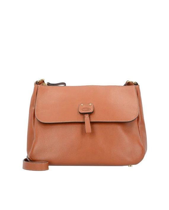 TORBA LIFE LEATHER PELLE CAMEL BROWN Bric's