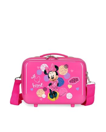 NESESER BEAUTY CASE MINNIE LOVE PINK Disney