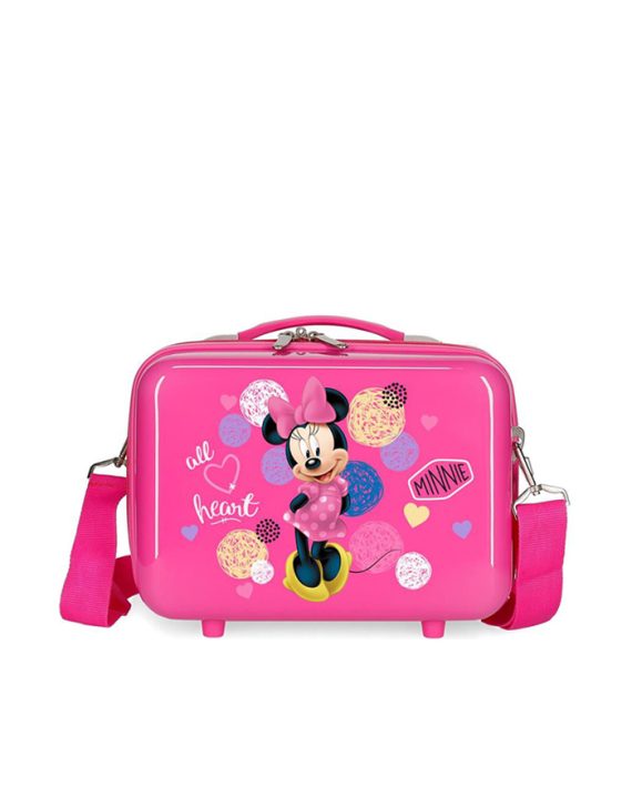 NESESER BEAUTY CASE MINNIE LOVE PINK Disney