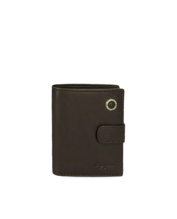NOVČANIK BADGE CLIP BROWN Pepe Jeans
