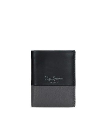 NOVČANIK DUAL VERTICAL BLACK Pepe Jeans