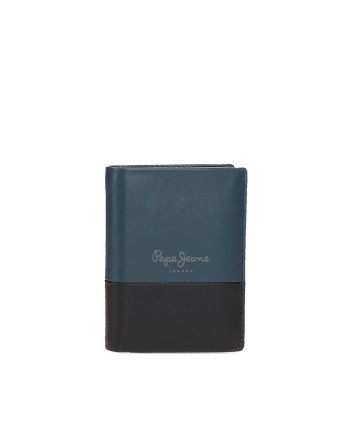 NOVČANIK DUAL VERTICAL BLUE Pepe Jeans