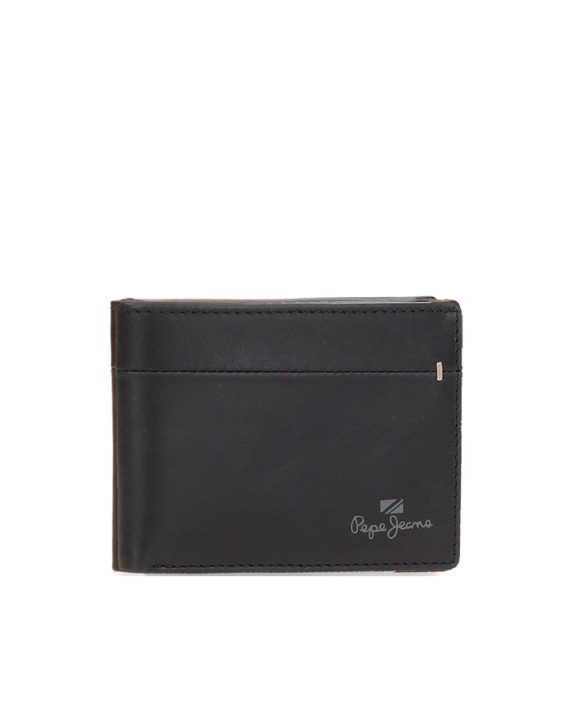 NOVČANIK STAPLE NEW ONE BLACK Pepe Jeans