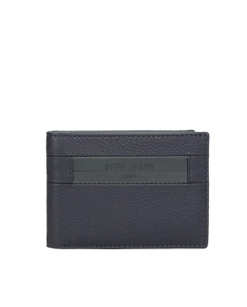 NOVČANIK CHECKBOX THE ONE HORIZONTAL BLUE Pepe Jeans