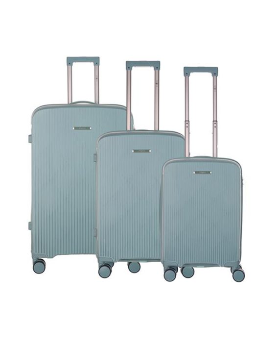 KOFER 3/1 SET TOKYO DARK SEA GREEN TROLLEY ENOVA