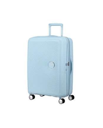 KOFER SOUNDBOX-SPINNER 67/24 TSA EXP PASTEL BLUE TROLLEY American Tourister