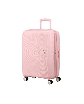 KOFER SOUNDBOX-SPINNER 67/24 TSA EXP PASTEL PINK TROLLEY American Tourister