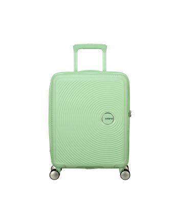 KOFER SOUNDBOX-SPINNER 55/20 TSA EXP PASTEL GREEN TROLLEY American Tourister