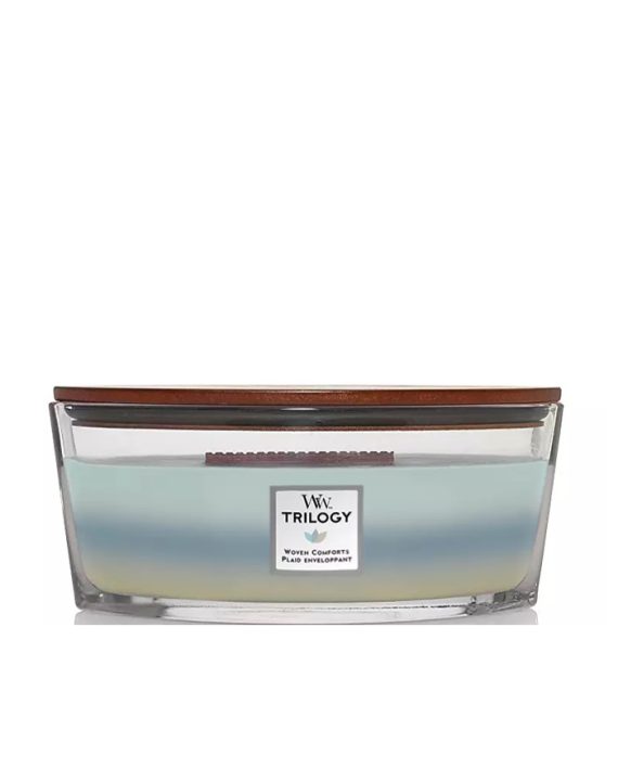 GIFT SVEĆE I KUĆNI MIRISI TRILOGY ELIPSE WOVEN COMFORTS ELLIPSE CANDLE Woodwick