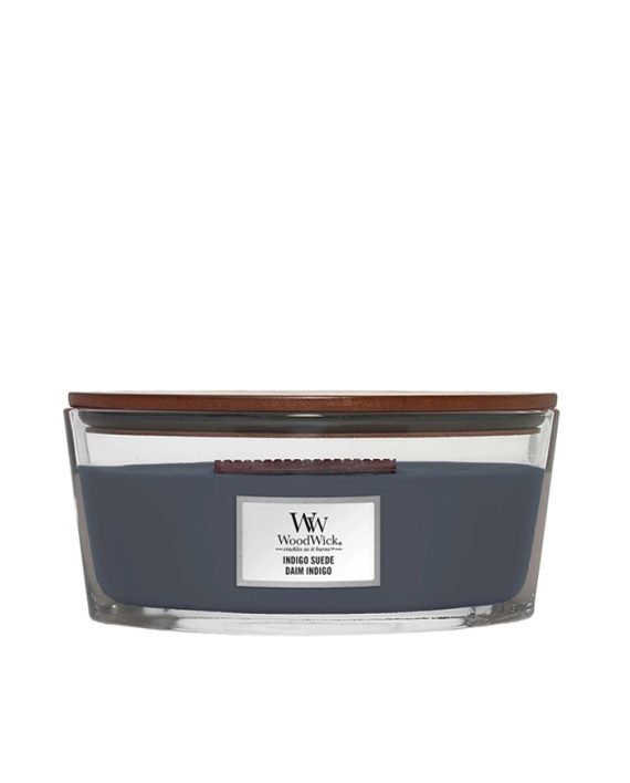 GIFT SVEĆE I KUĆNI MIRISI INDIGO SUEDE ELLIPSE CANDLE Woodwick