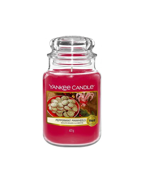GIFT SVEĆE I KUĆNI MIRISI YC CLASSIC LARGE PEPPERMINT PINWHEELS Yankee Candle