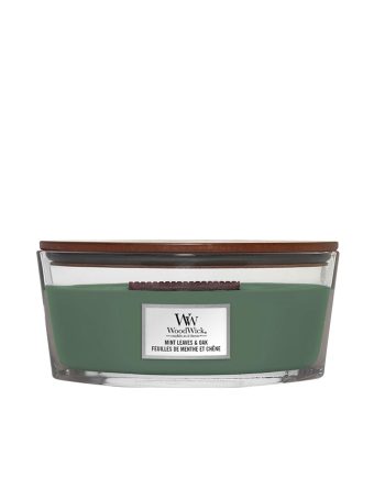 GIFT SVEĆE I KUĆNI MIRISI MINT LEAVES&OAK ELLIPSE CANDLE Woodwick