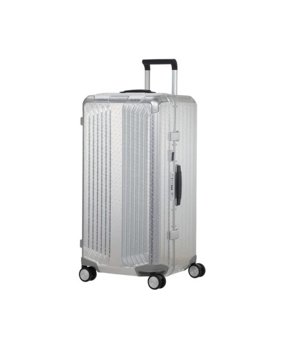 KOFER LITE-BOX ALU / BOSS-TRUNK 80/30ALUMINIUM SILVER TROLLEY Samsonite
