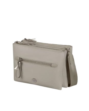 TORBA KARISSA EVO-H.SHOULDER BAG 3 COMP GRAY Samsonite