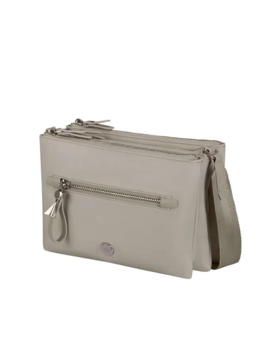 TORBA KARISSA EVO-H.SHOULDER BAG 3 COMP GRAY Samsonite