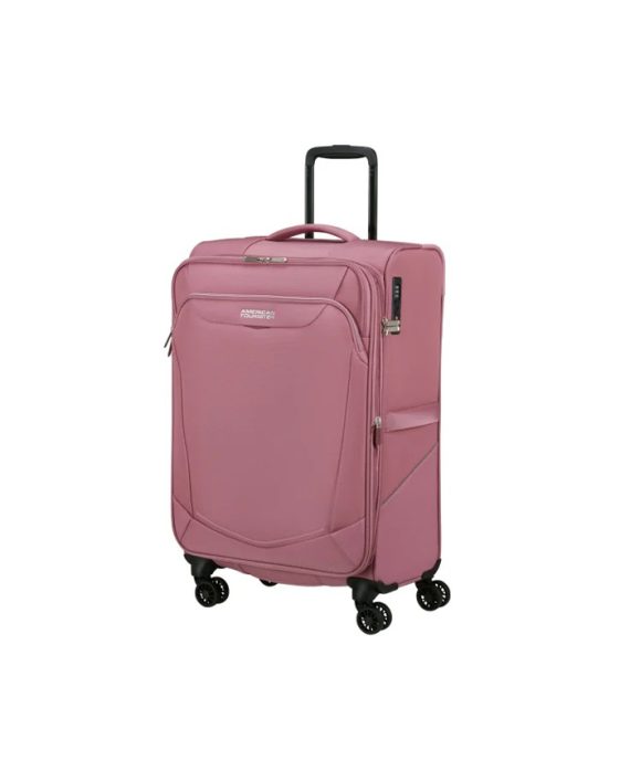 KOFER SUMMERRIDE-SPINNER M EXP TSA LILAS PINK TROLLEY American Tourister