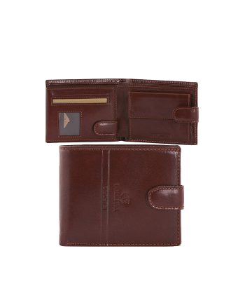 NOVČANIK EMPORIO TO CLICK BROWN LEATHER Alba Valentini