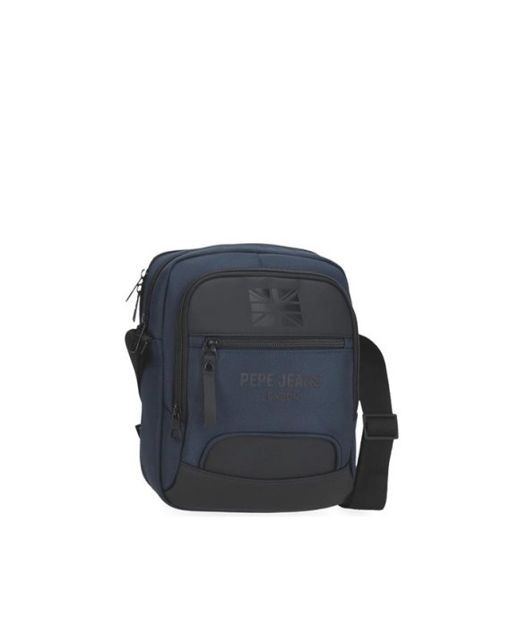 TORBA BROMLEY WIDE TAB BLUE Pepe Jeans