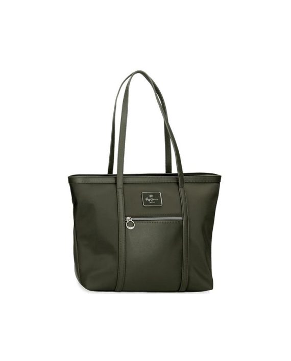 LAPTOP TORBA CHRISTINE SHOPPING 15.6" GREEN Pepe Jeans