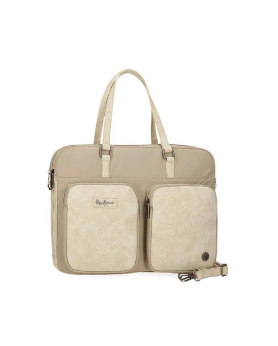 LAPTOP TORBA JANA 15.6" BEIGE Pepe Jeans