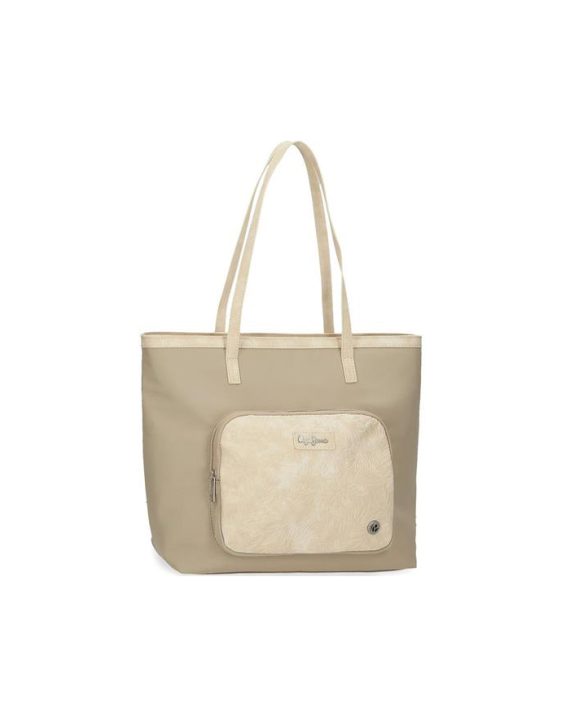 LAPTOP TORBA JANA SHOPPING 15.6" BEIGE Pepe Jeans
