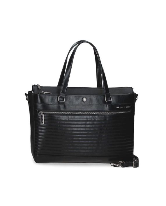 LAPTOP TORBA BIKER BUSINESS 15.6" BLACK Pepe Jeans