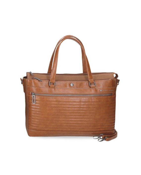 LAPTOP TORBA BIKER BUSINESS 15.6" BROWN Pepe Jeans