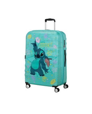KOFER STITCH FLOWER CITY WAVEBREAKER DISNEY-SPIN.77/28 TSA BLUE TROLLEY American Tourister