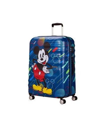 KOFER MICKEY FUTURE POP CITY WAVEBREAKER DISNEY-SPIN.67/24 TSA BLUE TROLLEY American Tourister