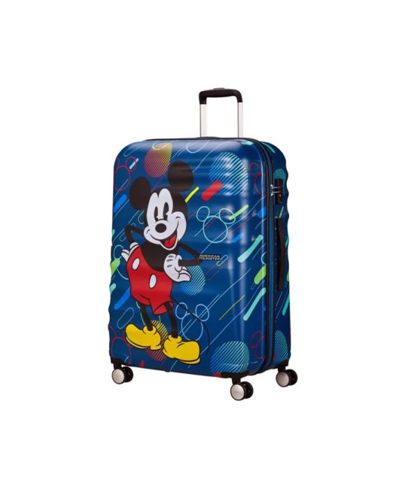 KOFER MICKEY FUTURE POP CITY WAVEBREAKER DISNEY-SPIN.67/24 TSA BLUE TROLLEY American Tourister