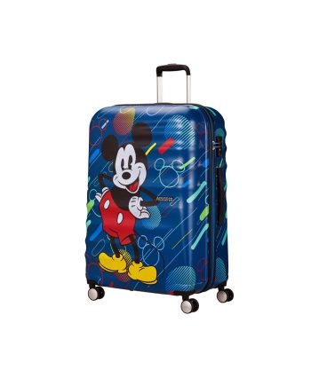 KOFER MICKEY FUTURE POP CITY WAVEBREAKER DISNEY-SPIN.77/28 TSA BLUE TROLLEY American Tourister