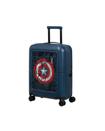 KOFER CAPT AMERICA SHIELD WAVEBREAKER DISNEY-SPIN.55/20 EXT. TSA BLUE TROLLEY American Tourister