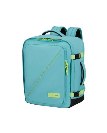 RANAC TAKE2CABIN-CASUAL BACKPACK DUSTY TURQUOISE/LIME American Tourister