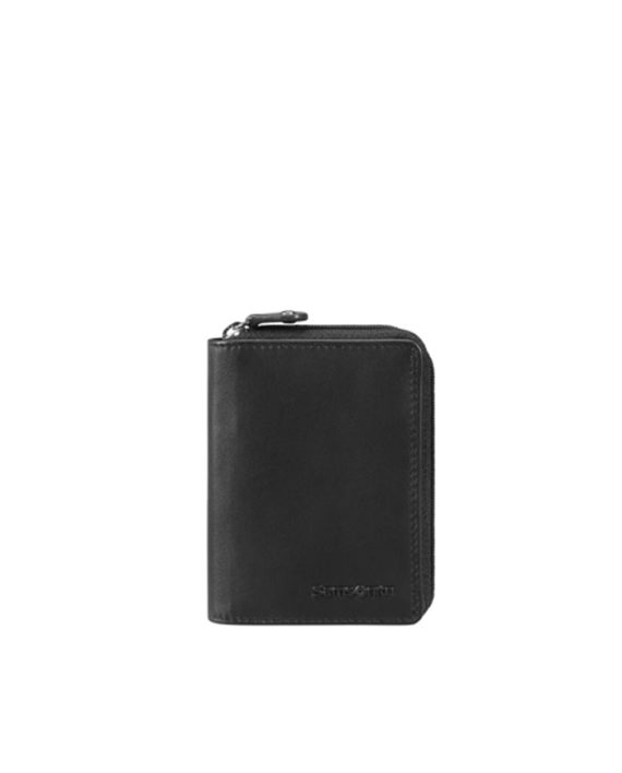 NOVČANIK ATTACK 2 SLG-739 - 8CC + 2 GUSS ZIP BLACK Samsonite