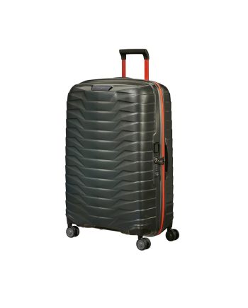 KOFER PROXIS-SPINNER 75/28 LTD GREEN/ORANGE TROLLEY Samsonite