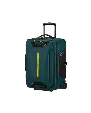 KOFER/RANAC ECODIVER-DUFFLE/WH 55/20 DARK TEAL/LIME TROLLEY Samsonite